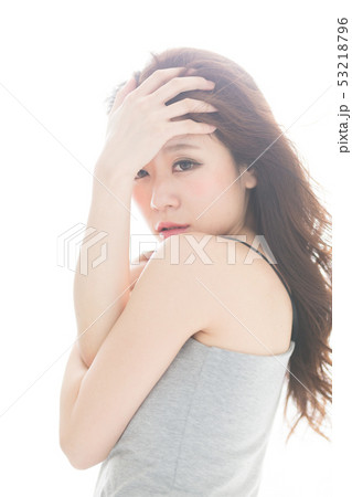 逆光・女性 逆光・女性 53218796
