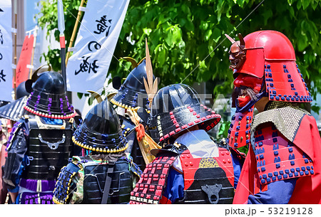 武者行列　samurai 53219128