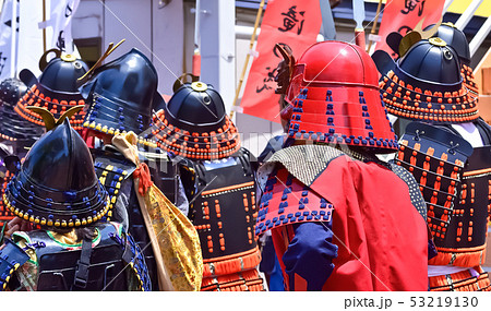武者行列　samurai 53219130