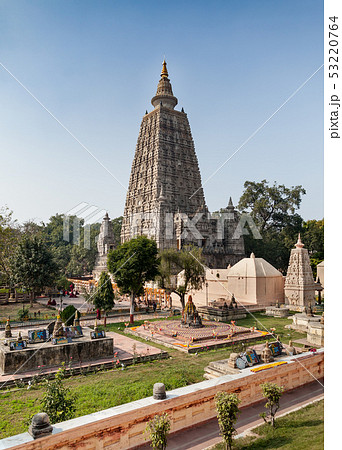 Mahabodhi Temple - UNESCO World Heritage and Mahabodhi Temple - UNESCO World Heritage and 53220764