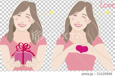 Woman to wink (2 poses) 8 53220908