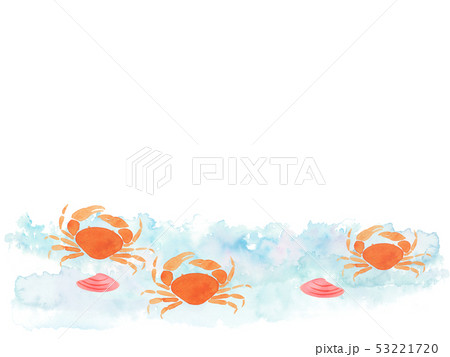 海水彩イラスト 53221720