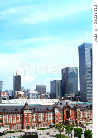 東京都 都市風景 東京駅の風景 東京都 都市風景 東京駅の風景 53223113