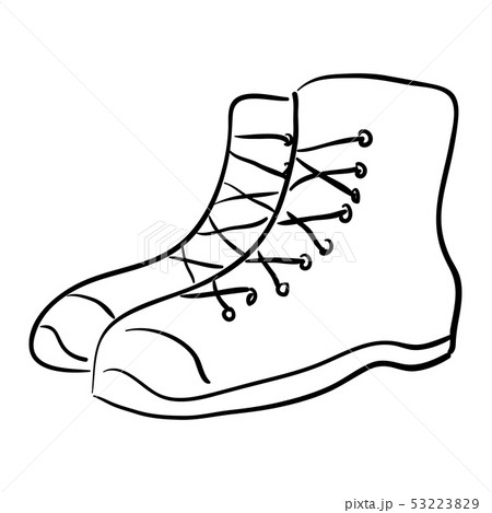 brown army military boots isolated on white 53223829