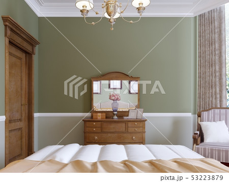 Wooden dresser with mirror and sliding lockers in Wooden dresser with mirror and sliding lockers in 53223879