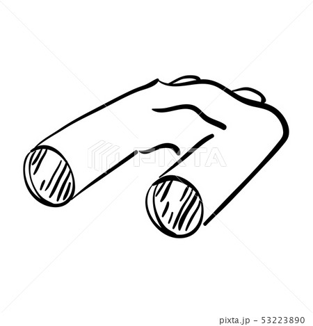 Binoculars line icon, outline vector sign, linear Binoculars line icon, outline vector sign, linear 53223890