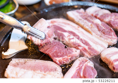 料理 豚肉 ポーク 53226211