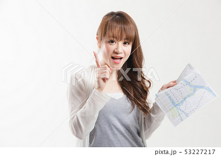 カジュアルポートレート・白バック カジュアルポートレート・白バック 53227217