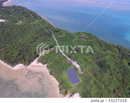 藪地島〜ドローンで空撮(沖縄県うるま市) 藪地島〜ドローンで空撮(沖縄県うるま市) 53227328