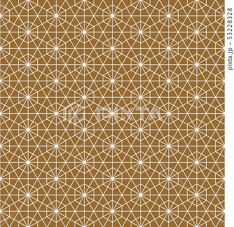 Seamless geometric pattern based on Japanese 53228328