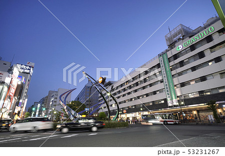 日本の東京都市景観 蒲田駅などを望む 日本の東京都市景観 蒲田駅などを望む 53231267