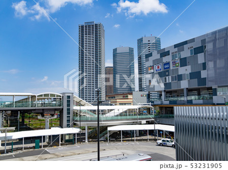 駅前風景 新川崎駅 駅前風景 新川崎駅 53231905