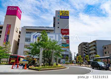 駅前風景　妙典駅 53231913
