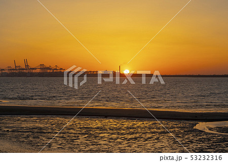 屋外 室外 夕焼け 53232316