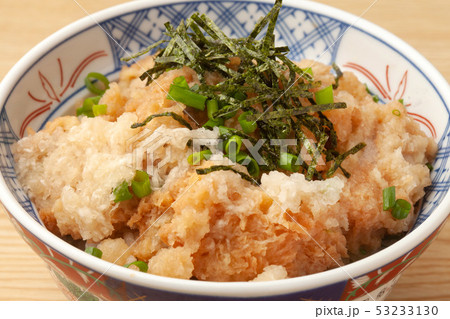 みぞれ煮かつ丼の写真素材