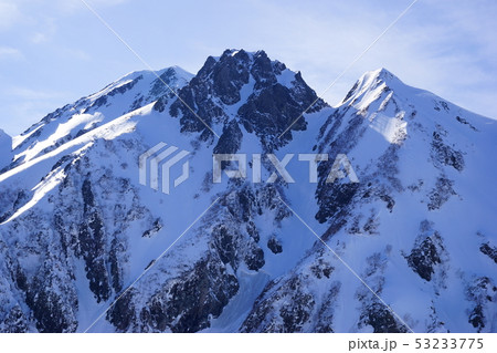 五竜岳の武田菱 五竜岳の武田菱 53233775