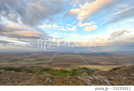 Landscape of Dobrogea, Romania 53233911