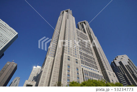 日本の東京都市景観 東京都庁 日本の東京都市景観 東京都庁 53234773