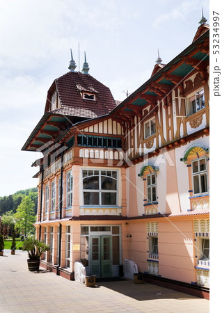 Jurkovicuv house in czech spa town Luhacovice Jurkovicuv house in czech spa town Luhacovice 53234997
