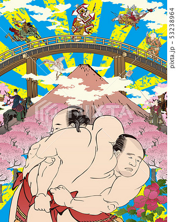 和風コラージュ その2 和風コラージュ その2 53238964