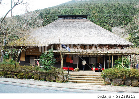 旧東海道中の「甘酒茶屋」正面(神奈川県足柄下郡箱根町) 53239215