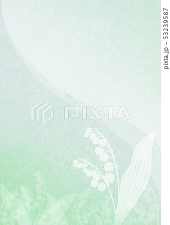 背景素材_スズラン 53239587