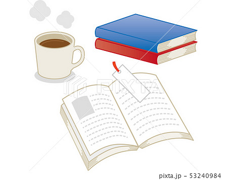 本とコーヒー 53240984