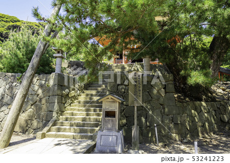 島根県出雲 日御碕神社 神の宮への階段 島根県出雲 日御碕神社 神の宮への階段 53241223