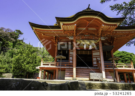 島根県出雲　日御碕神社　神の宮　拝殿 53241265