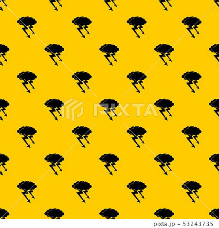 Lightning cloud pattern vector Lightning cloud pattern vector 53243735