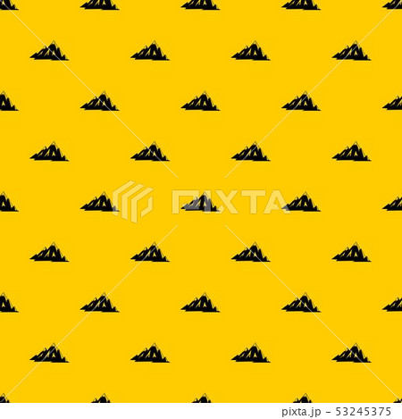 Canadian mountains pattern vector 53245375