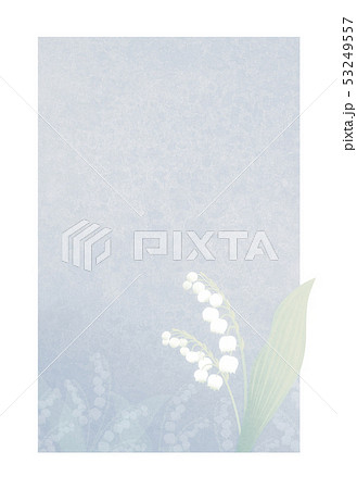 背景素材_スズラン 53249557