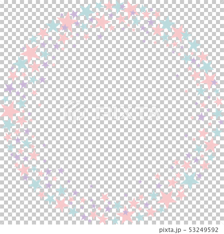 星環例證藍色桃紅色紫色 53249592