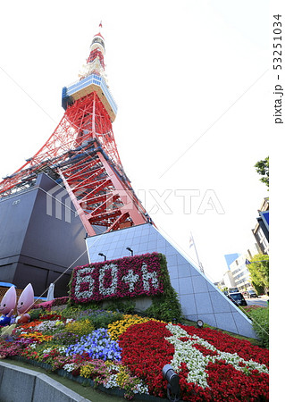 東京タワー　芝公園　快晴 53251034