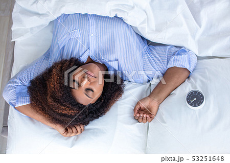 relaxed woman having a rest 53251648