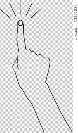 指差しする手 53251886