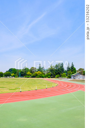 陸上競技場の写真素材