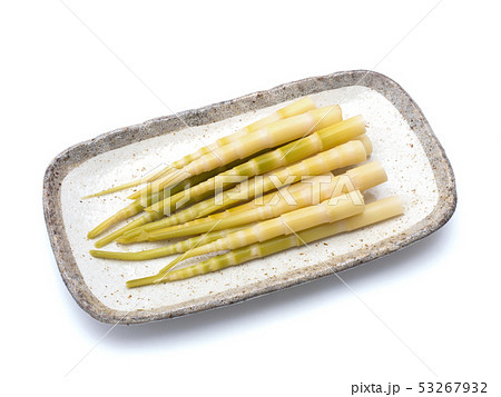 茹でた月山筍 53267932