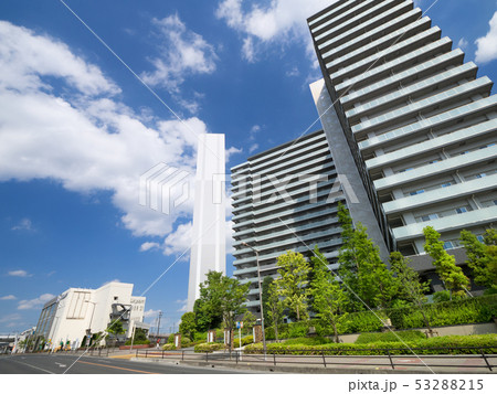 埼玉県　新三郷の高層マンション 53288215