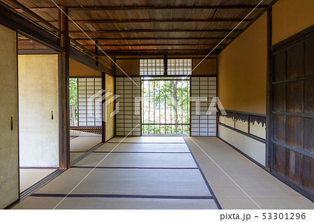 新緑の日本庭園(桂離宮) 53301296