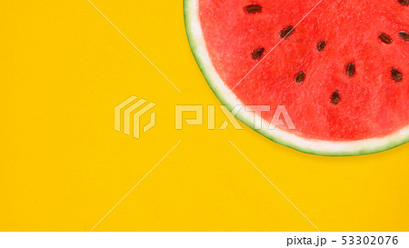 背景-夏-スイカ-オレンジ 背景-夏-スイカ-オレンジ 53302076