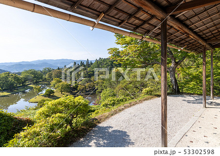 新緑の日本庭園(修学院離宮) 53302598