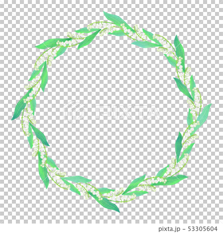 Lily of the valley _ wreath 53305604