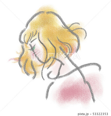 女性の横顔 53322353