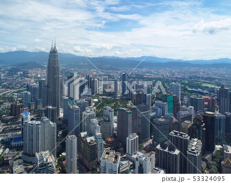 クアラルンプール眺望 ペトロナス・ツインタワー Twin Tower, Kuala Lumpur 53324095