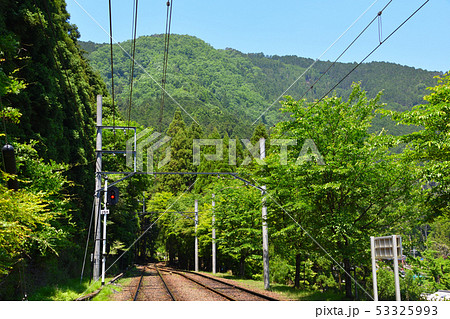 叡山電鉄 二ノ瀬駅付近 叡山電鉄 二ノ瀬駅付近 53325993