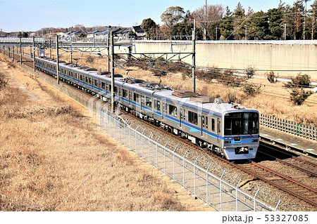 千葉県白井市付近北総線を通る北総鉄道7300形 53327085