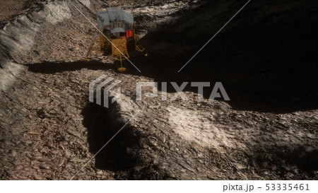 lunar landing mission on the Moon lunar landing mission on the Moon 53335461