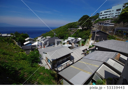 御蔵島の集落風景 御蔵島の集落風景 53339443