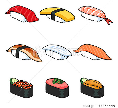 いろいろな寿司 53354449